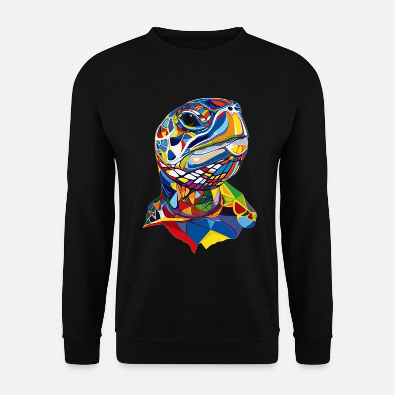 Schildkröte - Unisex Pullover - Schwarz