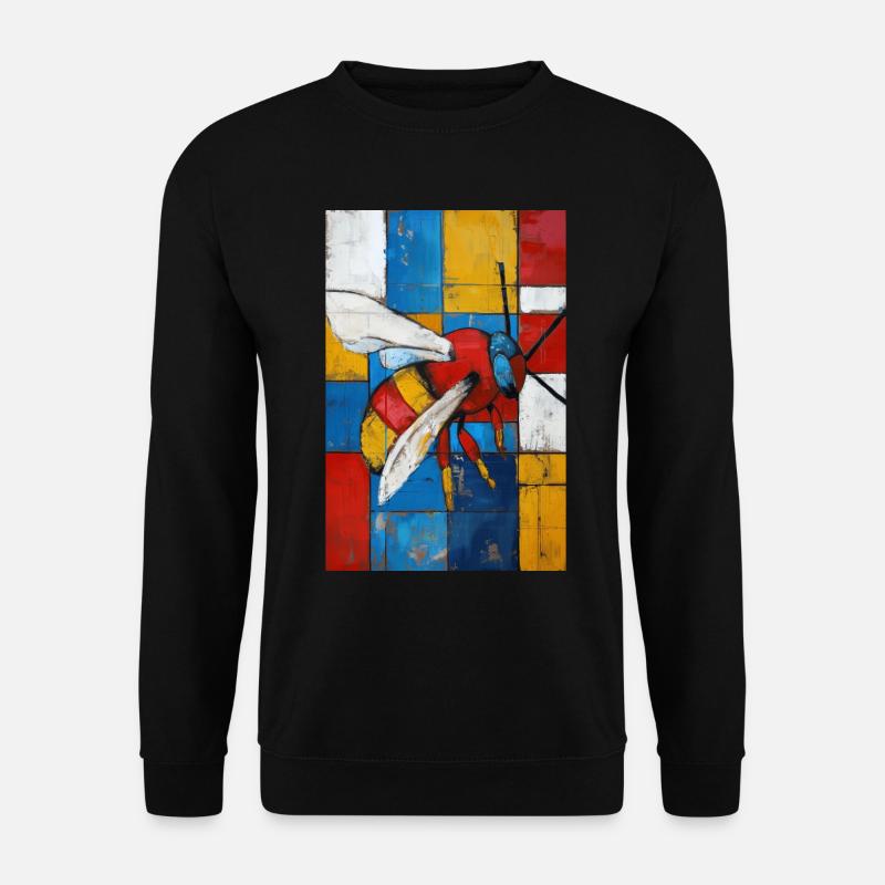 Biene - Unisex Pullover - Schwarz