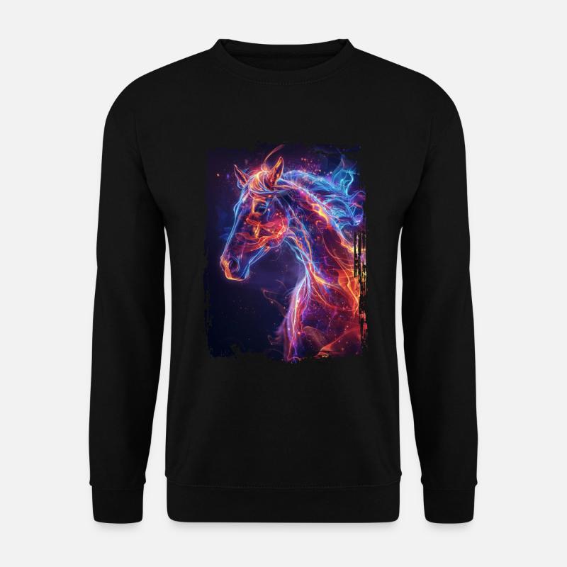 Horse - Unisex Sweatshirt - black