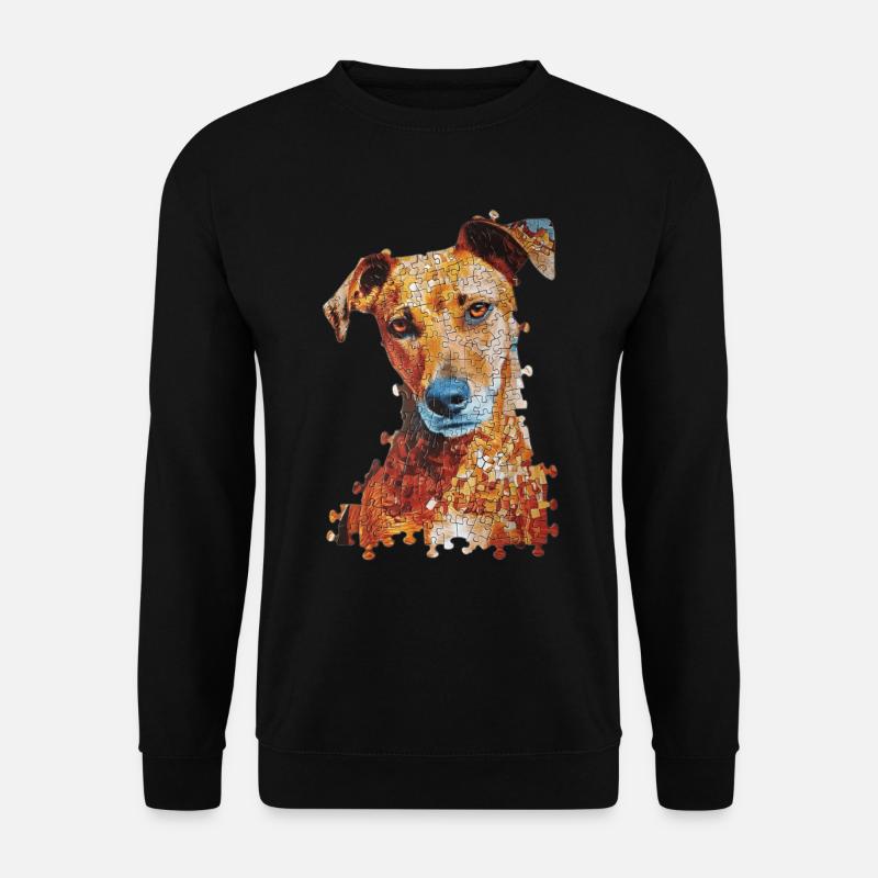 Hund - Unisex Pullover - Schwarz