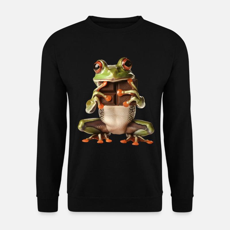 Frosch - Unisex Pullover - Schwarz