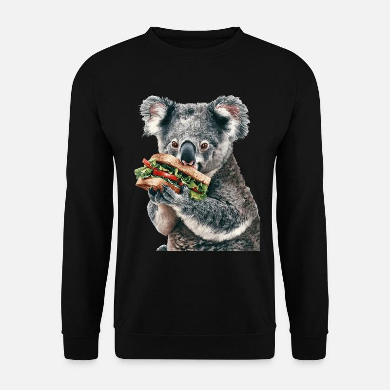 Koala - Unisex Pullover - Schwarz