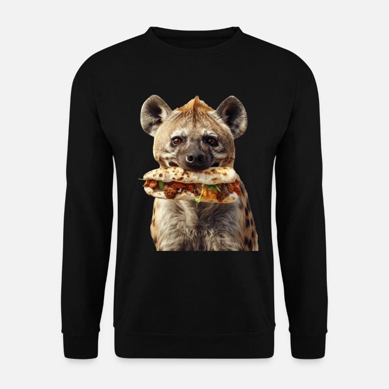 Hyäne - Unisex Pullover - Schwarz