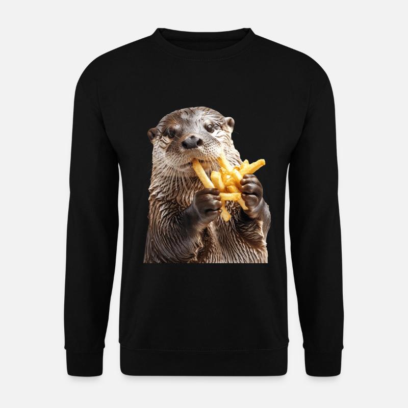Otter - Unisex Pullover - Schwarz