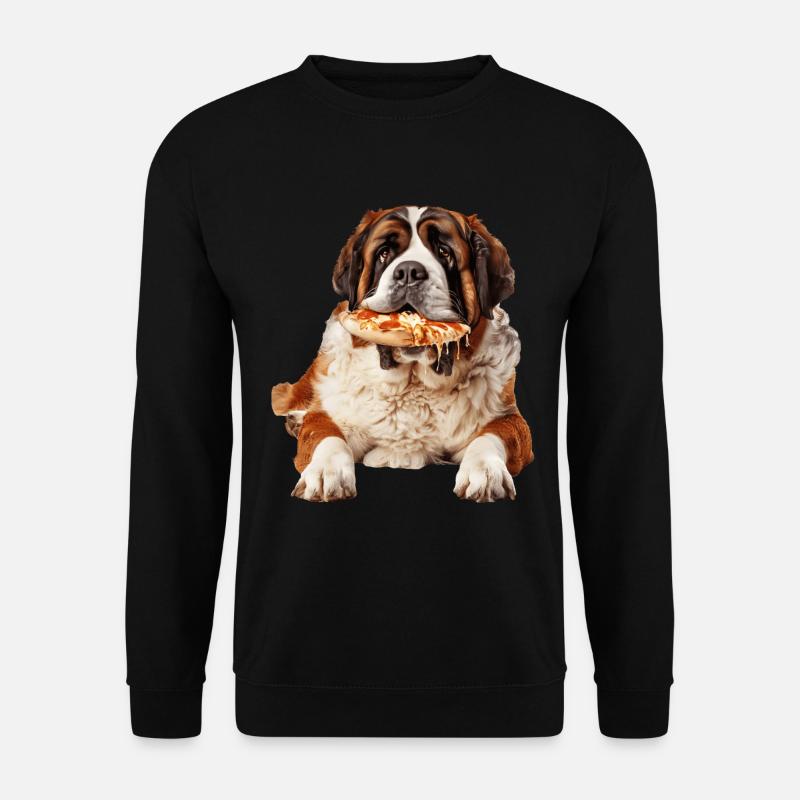 Bernhardiner - Unisex Pullover - Schwarz