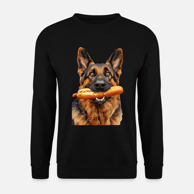 German Shepherd - Unisex Sweatshirt - black