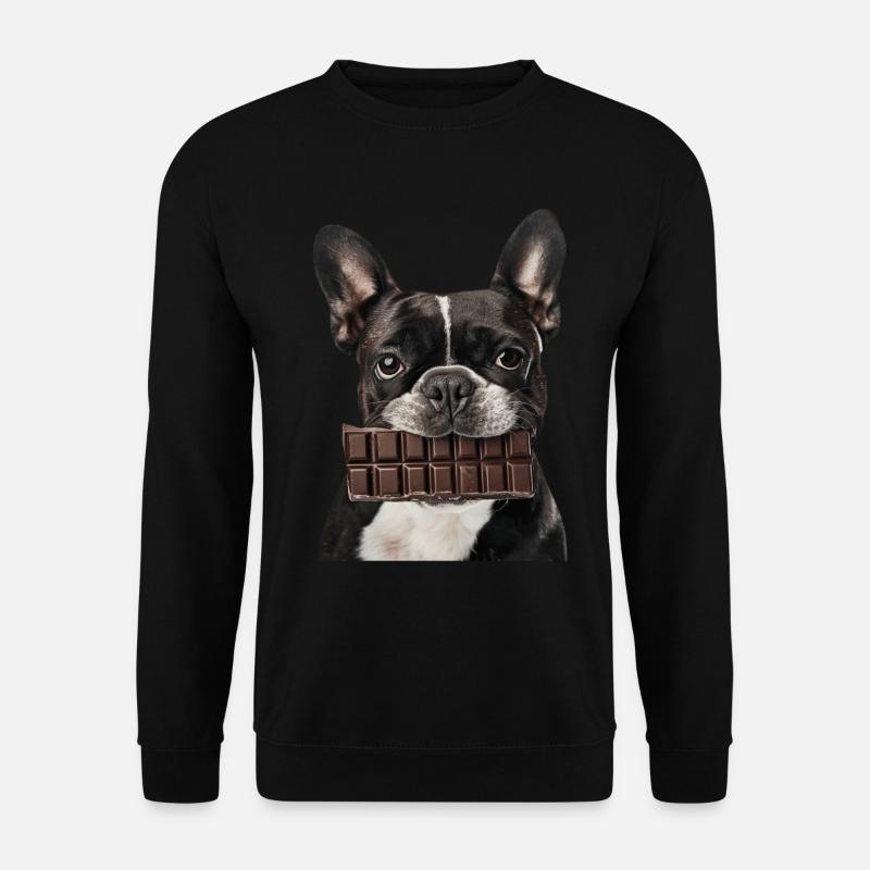 Boston Terrier - Unisex Pullover - Schwarz