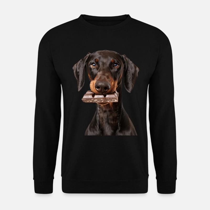 Doberman - Unisex Sweatshirt - black