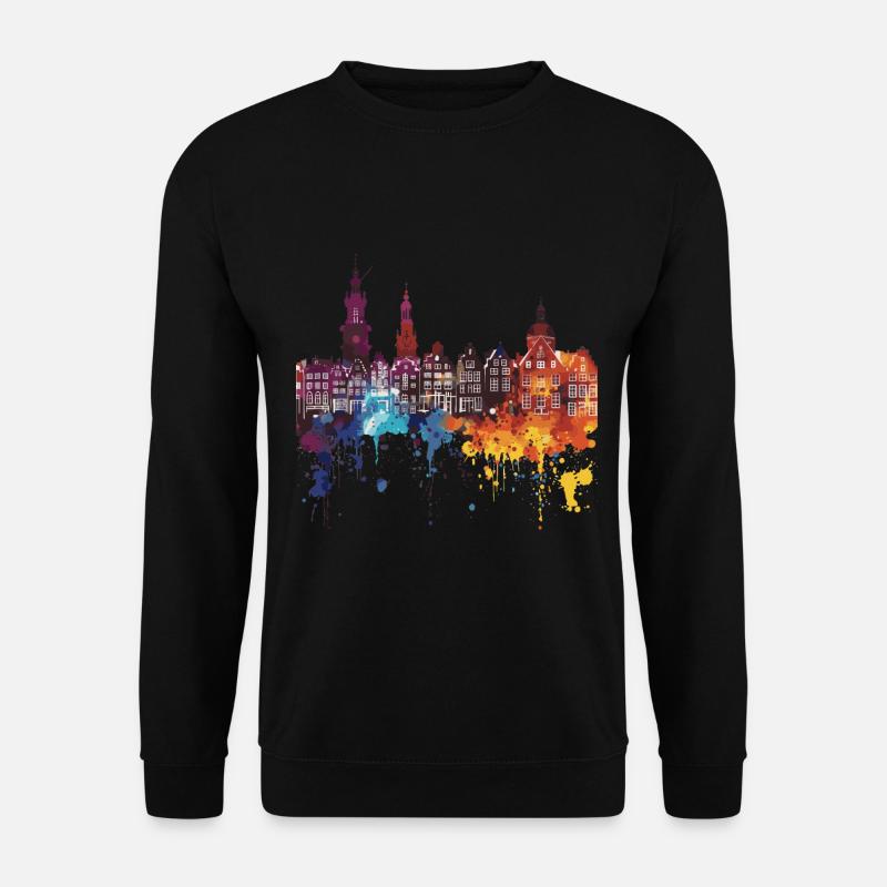 Groningen - Unisex Pullover - Schwarz