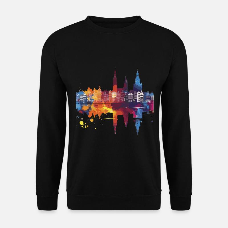 Haarlem - Unisex Sweatshirt - black
