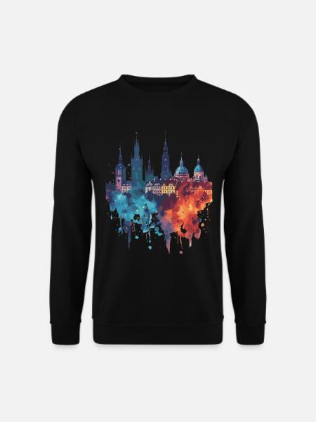 Zamość - Unisex Pullover - Schwarz