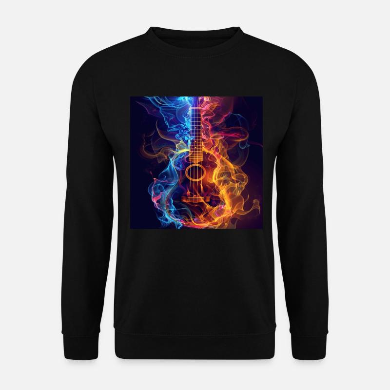 Ukulele - Unisex Pullover - Schwarz