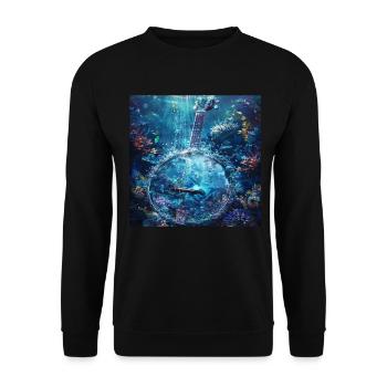 Banjo - Unisex Pullover - Schwarz - Vorne - Alina (178cm) & Michal (187cm)