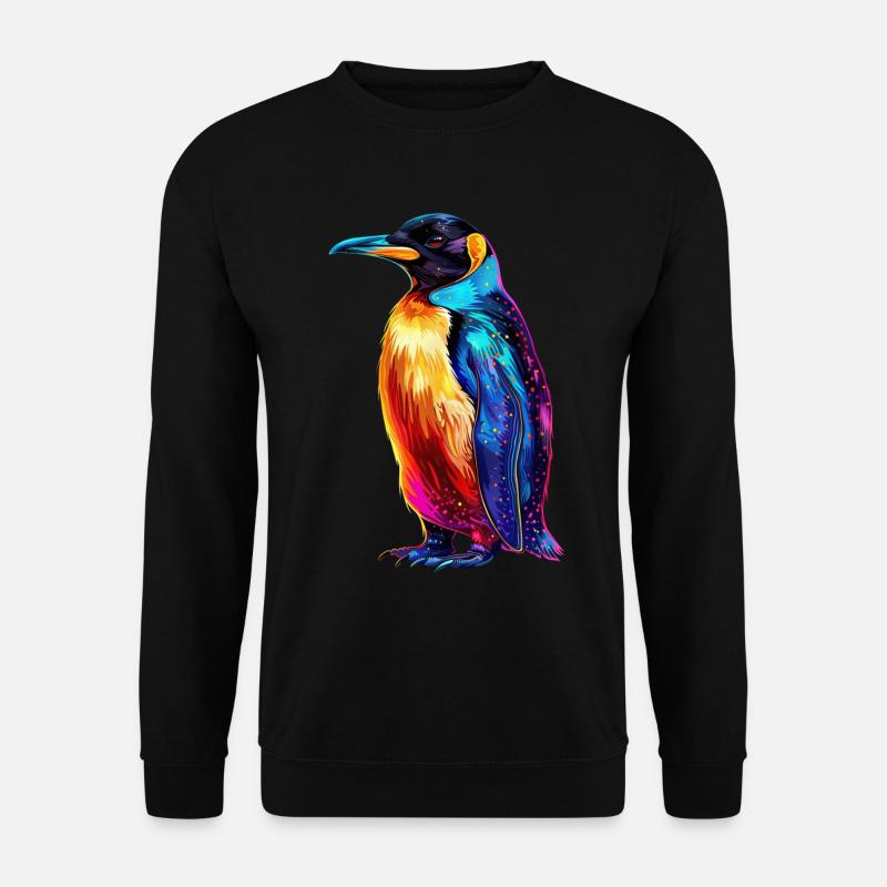 Pinguin - Unisex Pullover - Schwarz