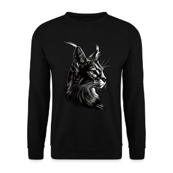 Karakal - Unisex Pullover - Schwarz - Vorne - Alina (178cm) & Michal (187cm)