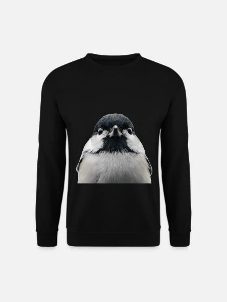Meise - Unisex Pullover - Schwarz