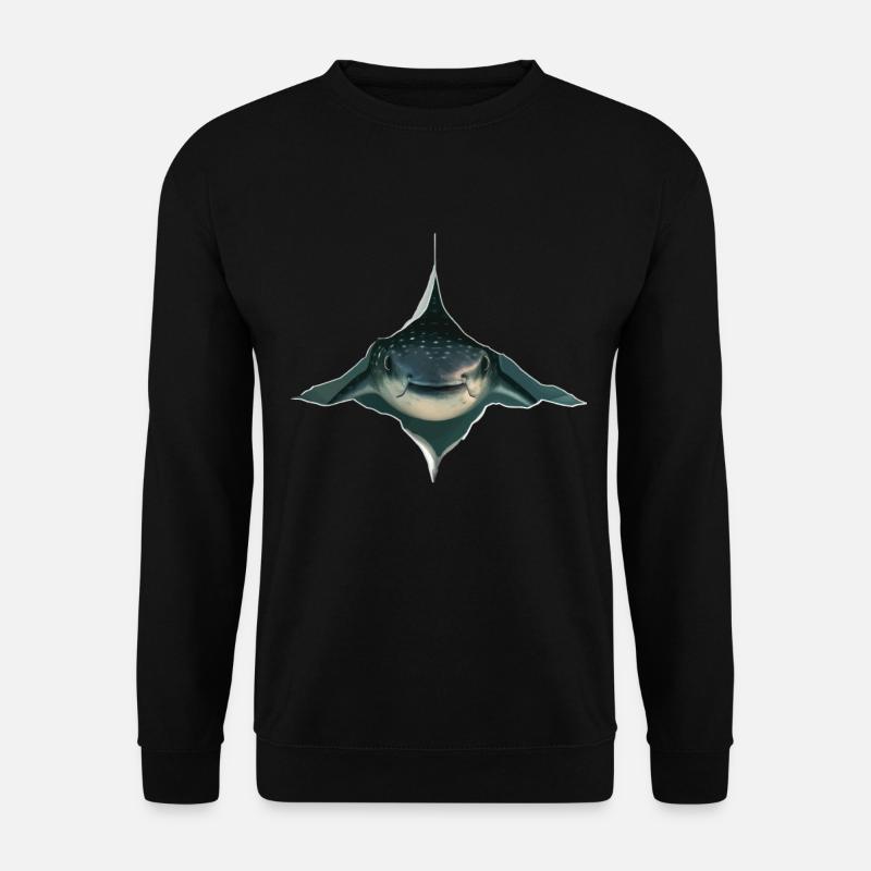 Stachelrochen - Unisex Pullover - Schwarz