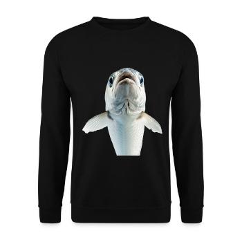 Tarpon - Unisex Pullover - Schwarz - Vorne - Alina (178cm) & Michal (187cm)