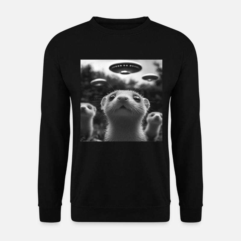 Wiesel - Unisex Pullover - Schwarz