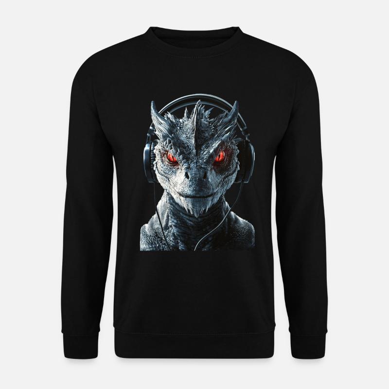 Drachen - Unisex Pullover - Schwarz