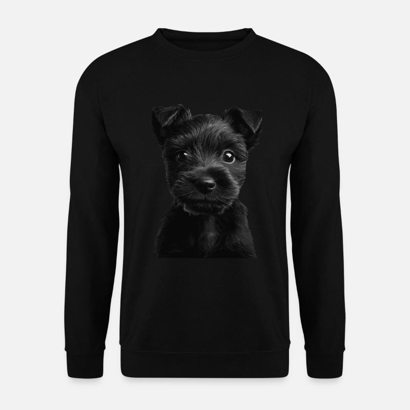 Scottish Terrier - Unisex Pullover - Schwarz