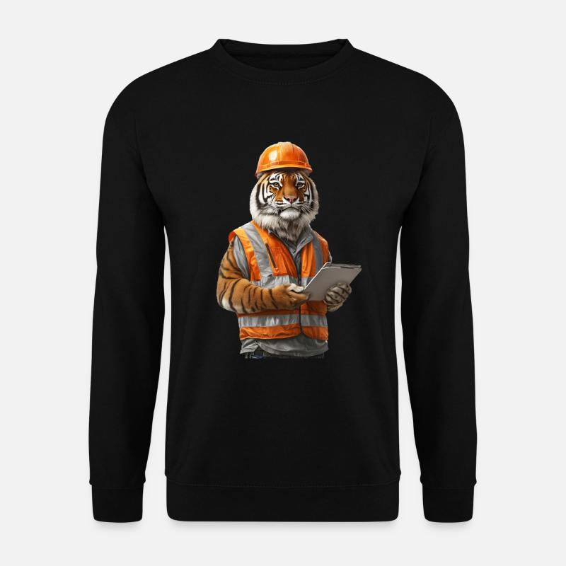 Tiger - Unisex Pullover - Schwarz