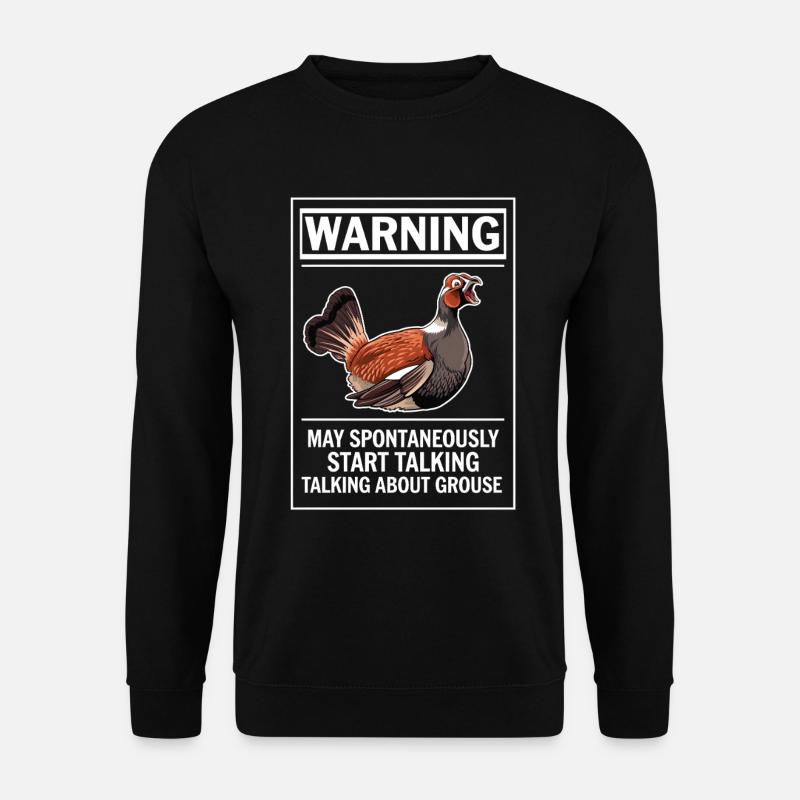 Auerhahn - Unisex Pullover - Schwarz