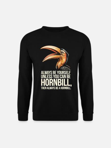 Nashornvogel - Unisex Pullover - Schwarz