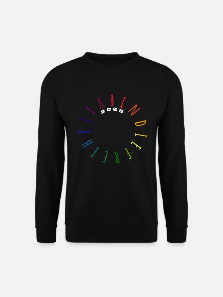 Ab in die Freiheit - ABI 2025 - Abitur - Spruch - Unisex Pullover - Schwarz
