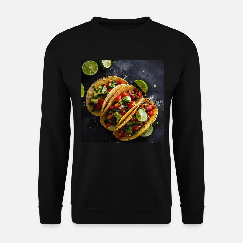 Tacos - Unisex Pullover - Schwarz