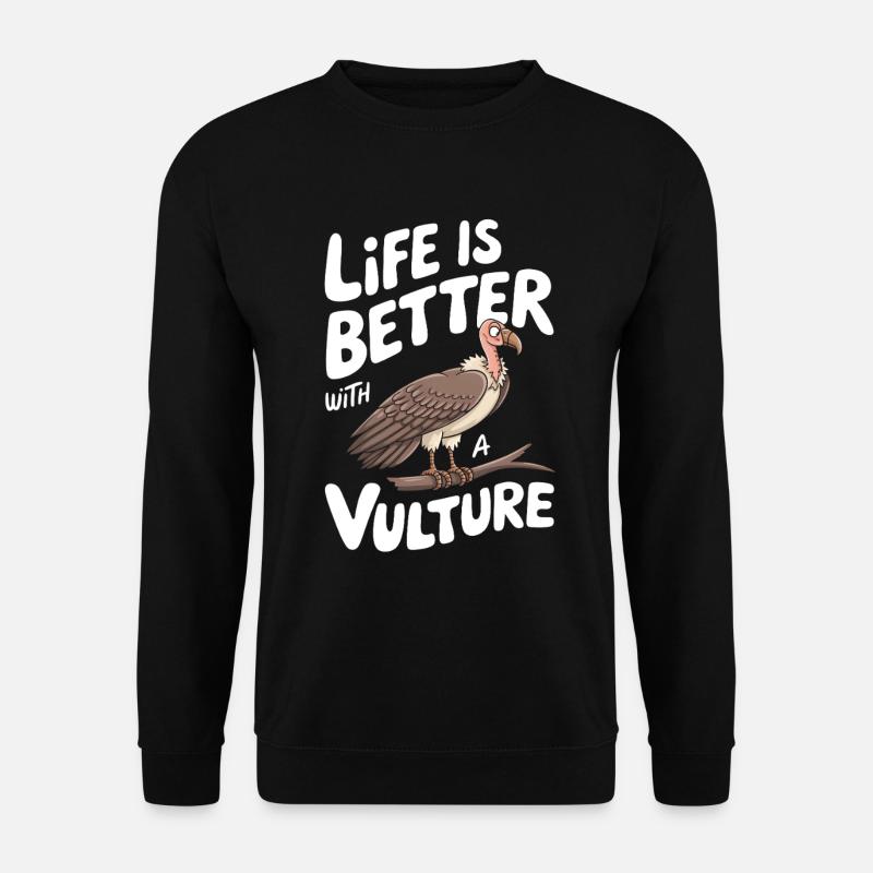 Geier - Unisex Pullover - Schwarz