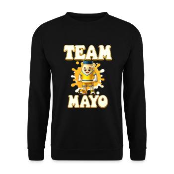 Mayonnaise - Unisex Pullover - Schwarz - Vorne - Alina (178cm) & Michal (187cm)
