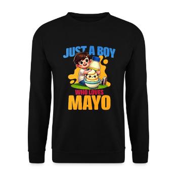Mayonnaise - Unisex Pullover - Schwarz - Vorne - Alina (178cm) & Michal (187cm)