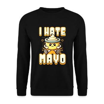 Mayonnaise - Unisex Pullover - Schwarz - Vorne - Alina (178cm) & Michal (187cm)