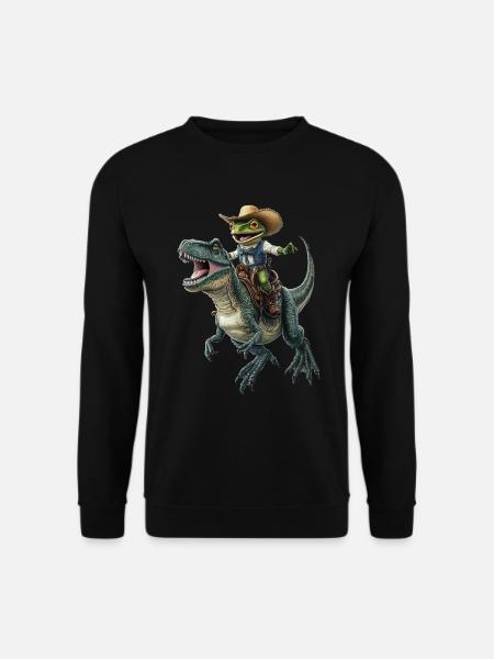Frosch - Unisex Pullover - Schwarz