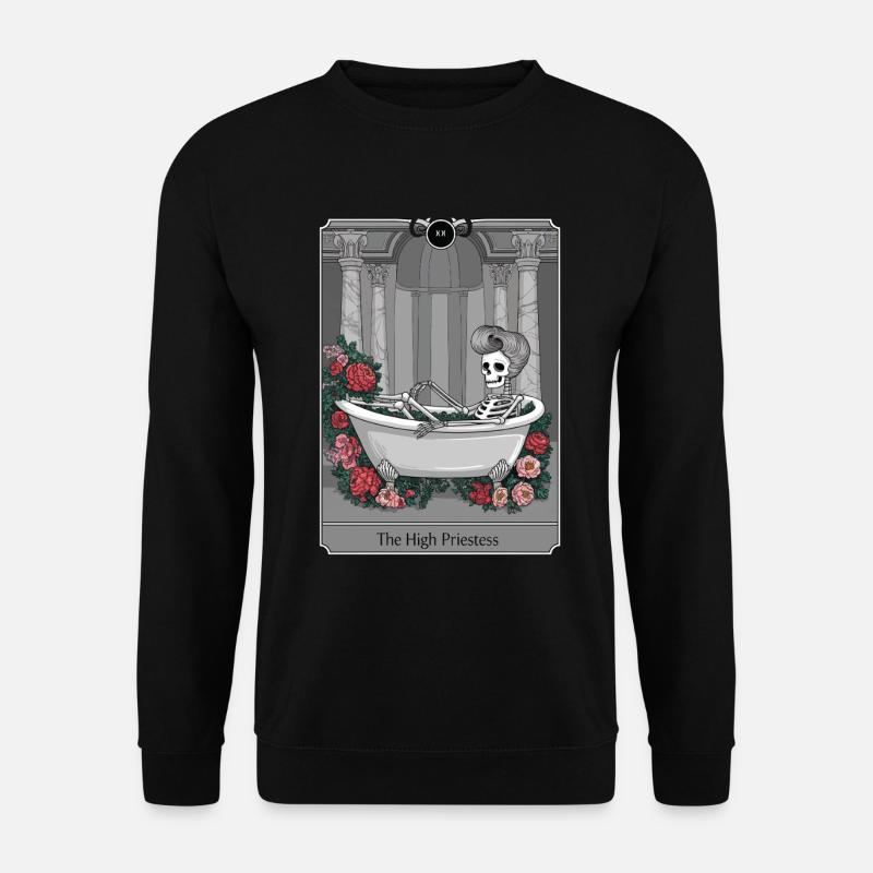 Tarotkarte - Unisex Pullover - Schwarz