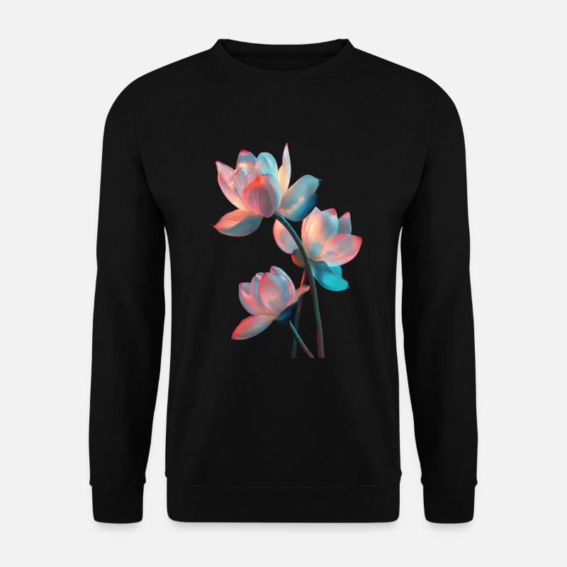 Lotus - Unisex Pullover - Schwarz