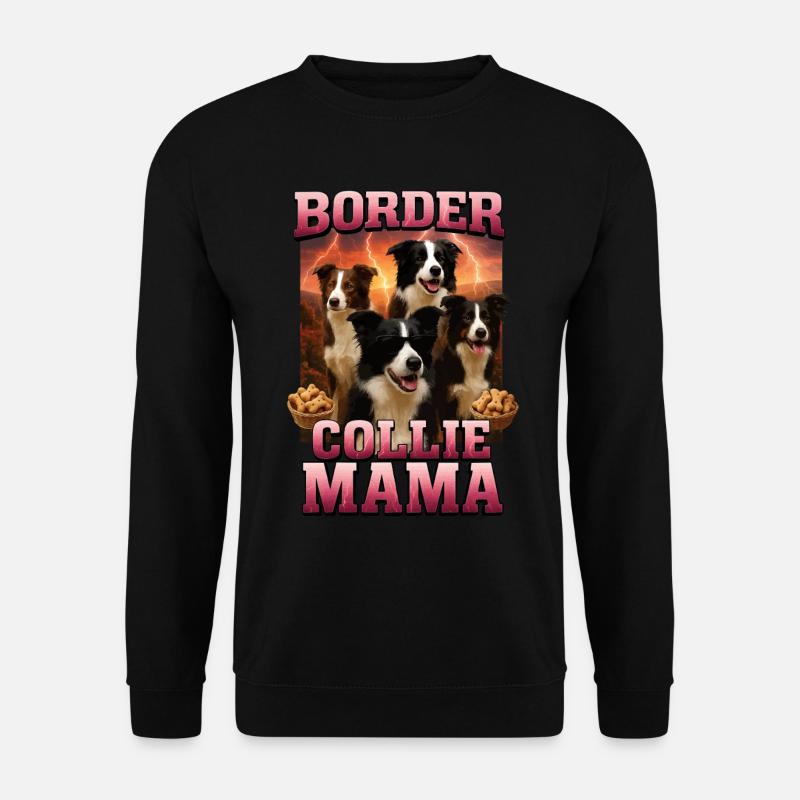 Border Collie - Unisex Pullover - Schwarz