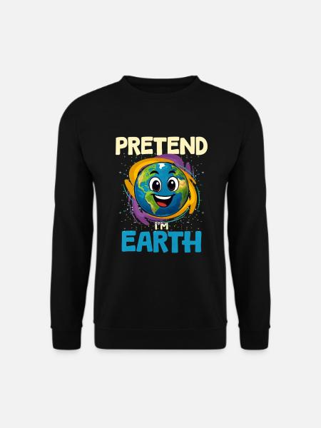 Earth Planet - Unisex Sweatshirt - black