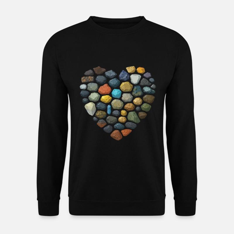 Geology Rock - Unisex Pullover - Schwarz
