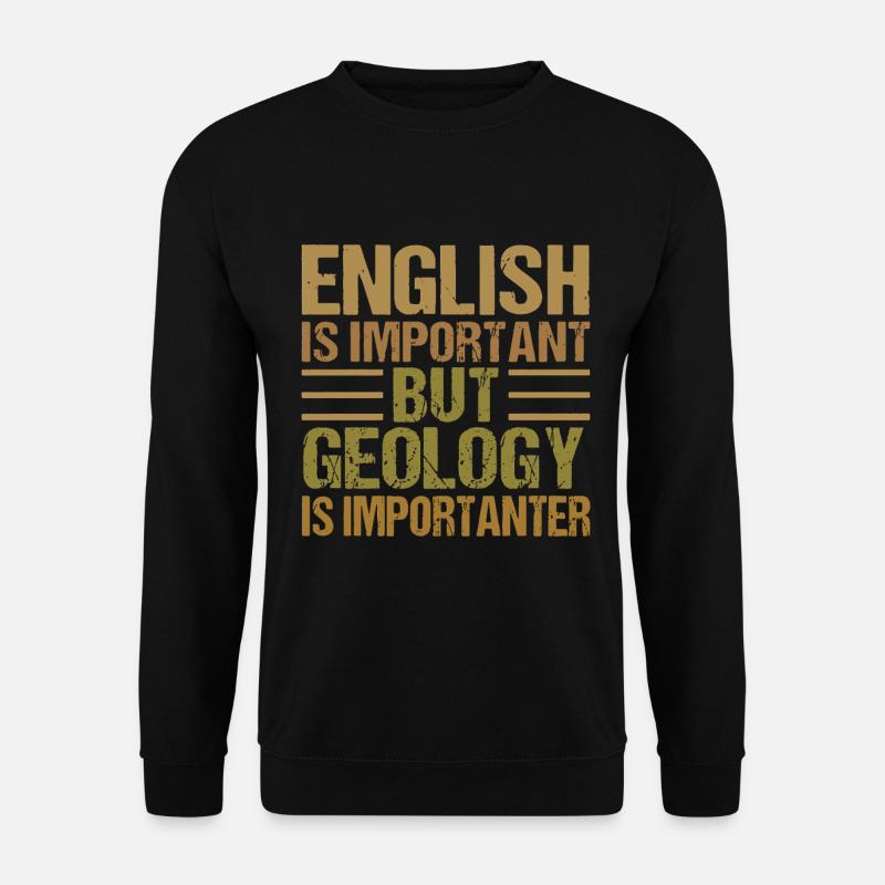 Geology Rock - Unisex Pullover - Schwarz