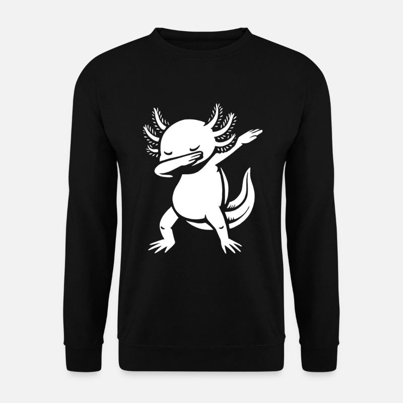 Axolotl dabbing - Dab Dance - Cadeau - Sweat-shirt Unisexe - noir