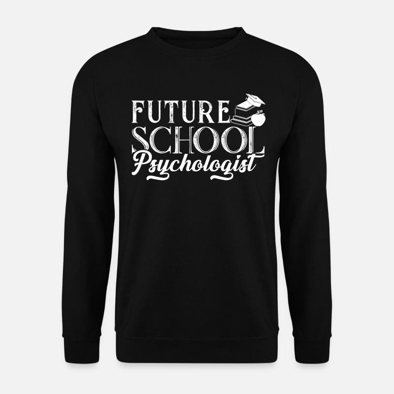 School Psychologist Future - Unisex Sweatshirt - black