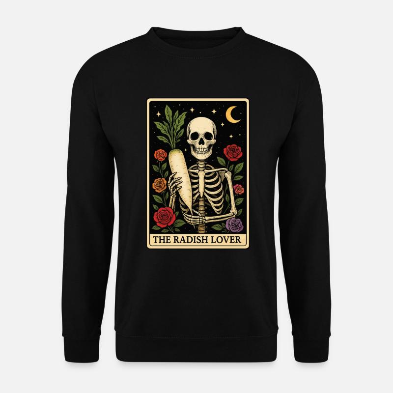 Radieschen Tarot - Unisex Pullover - Schwarz