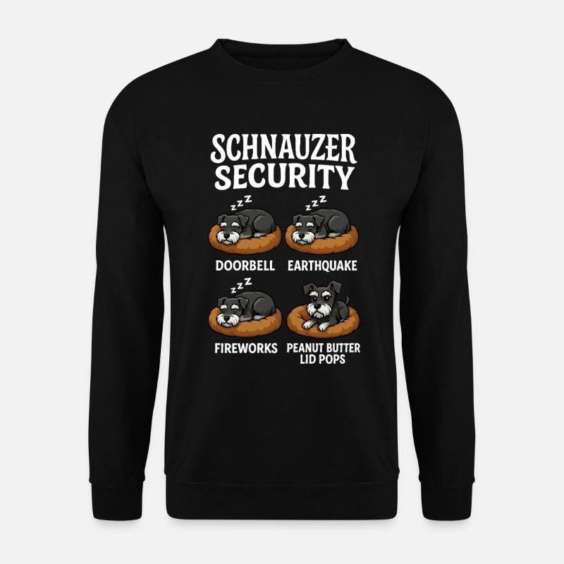 Schnauzer - Unisex Pullover - Schwarz