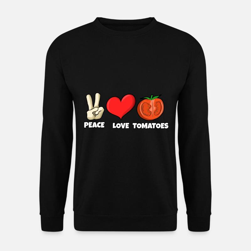 Lustiges Tomaten-Outfit - Unisex Pullover - Schwarz
