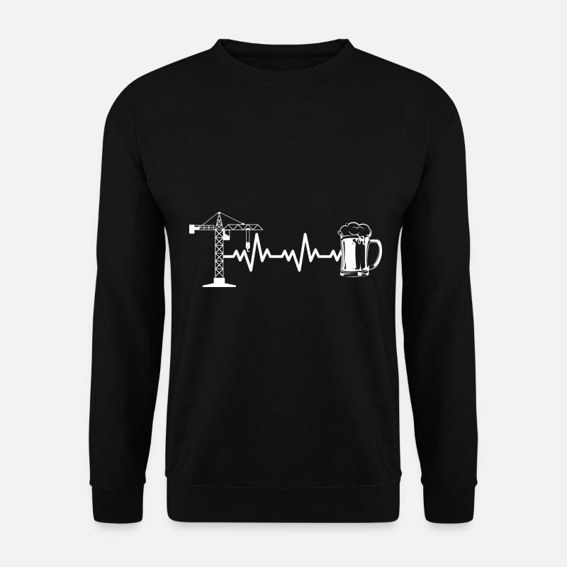 Grue grue de grue - Sweat-shirt Unisexe - noir