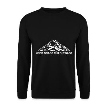 Keine Gnade Fur Die Wade - (8) - Unisex Pullover - Schwarz - Vorne - Alina (178cm) & Michal (187cm)