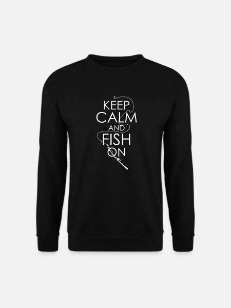 angling - Unisex Sweatshirt - black