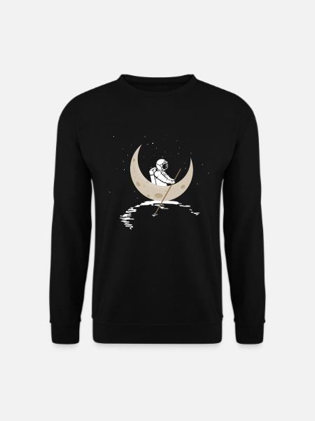 Astronaut - Unisex Pullover - Schwarz